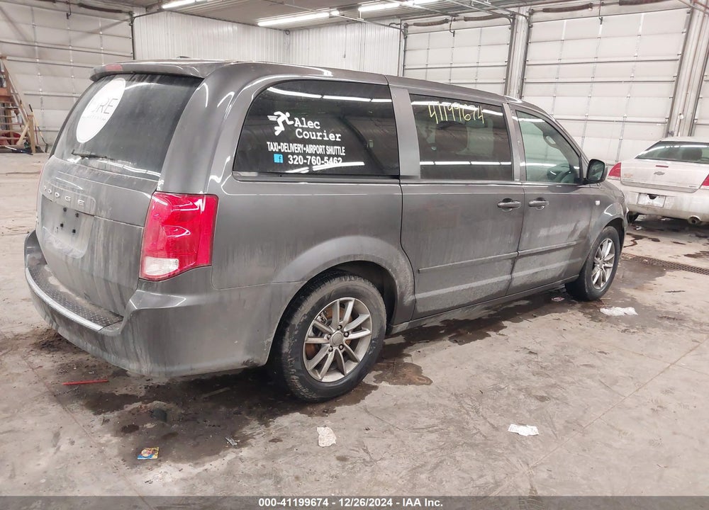 2014 DODGE GRAND CARAVAN SE 30TH ANNIVERSARY VIN: 2C4RDGBG5ER226594