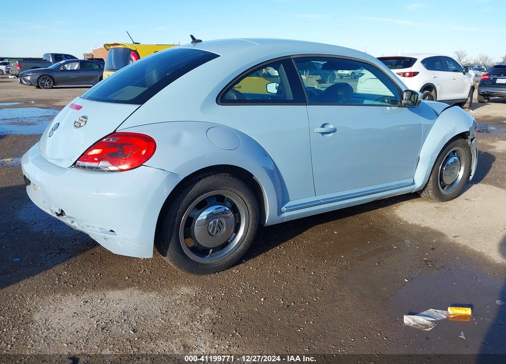 2012 VOLKSWAGEN BEETLE 2.5L VIN: 3VWJX7AT7CM653229