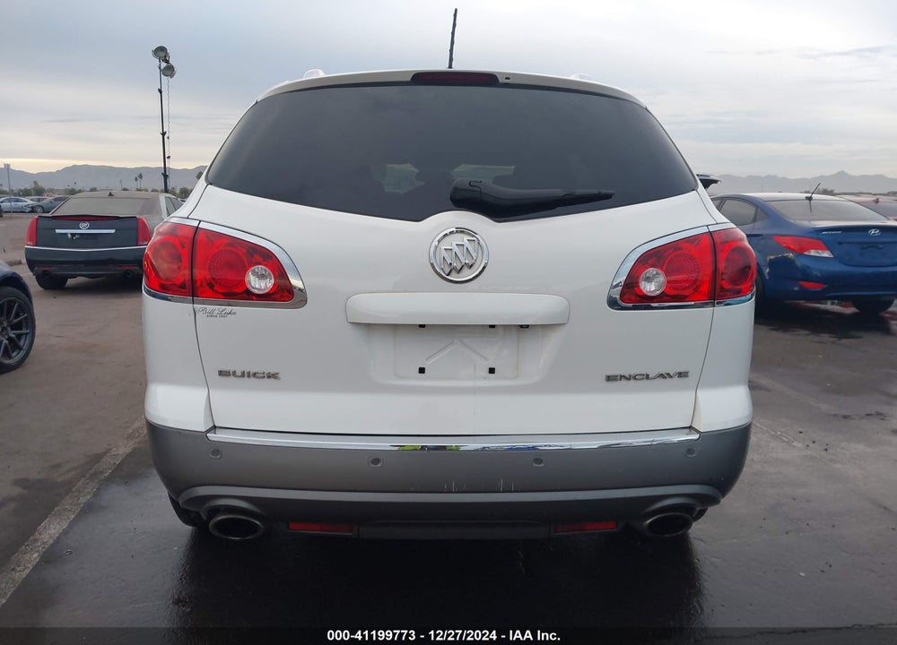 2012 BUICK ENCLAVE PREMIUM VIN: 5GAKRDED8CJ133784
