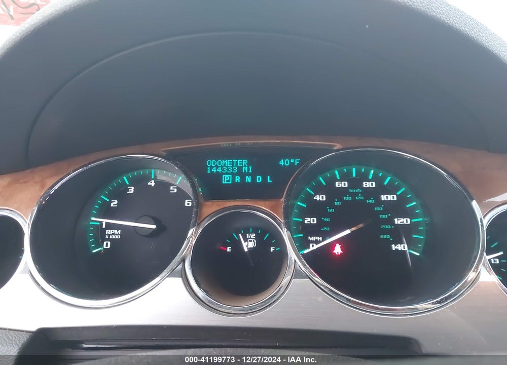 2012 BUICK ENCLAVE PREMIUM VIN: 5GAKRDED8CJ133784
