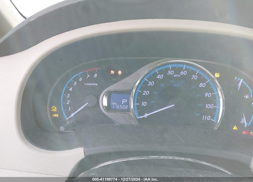 2011 TOYOTA SIENNA XLE LIMITED VIN: 5TDYK3DC5BS150009