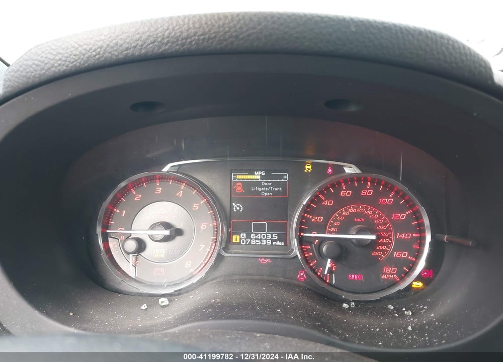2017 SUBARU WRX VIN: JF1VA1B6XH9817614