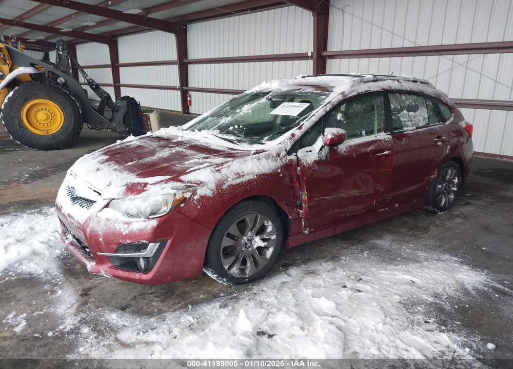 2016 SUBARU IMPREZA 2.0I SPORT PREMIUM VIN: JF1GPAP6XG8212111