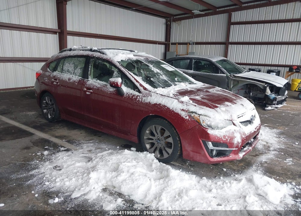 2016 SUBARU IMPREZA 2.0I SPORT PREMIUM VIN: JF1GPAP6XG8212111