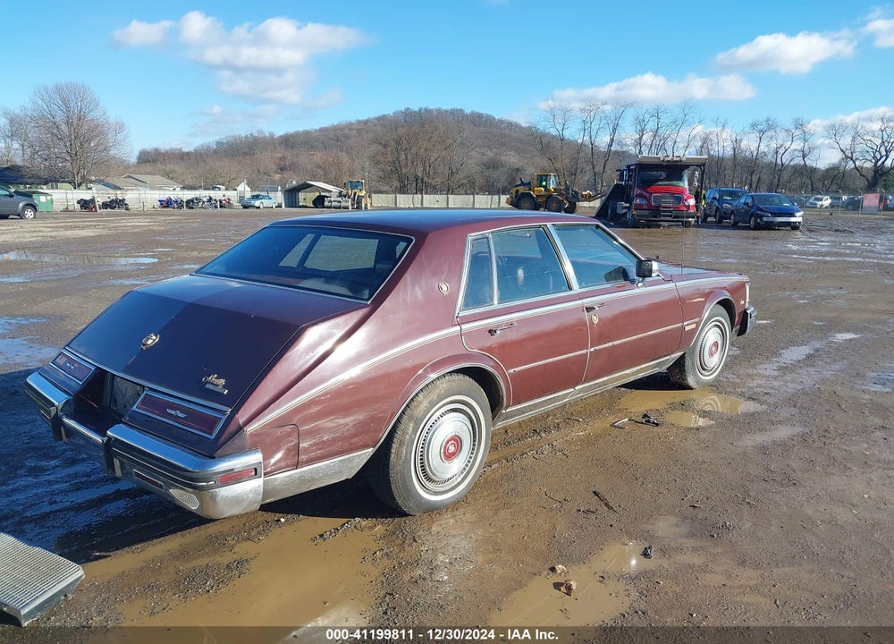 1983 CADILLAC SEVILLE VIN: 1G6AS6986DE804244
