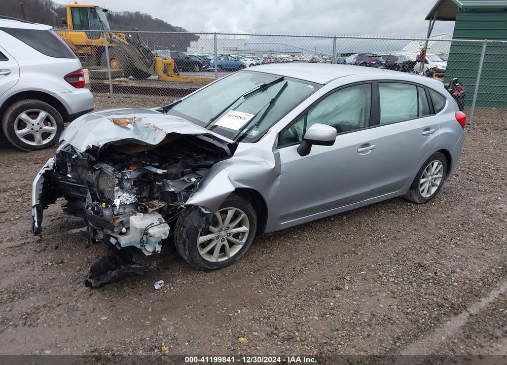 2014 SUBARU IMPREZA VIN: JF1GPAC68E8215172
