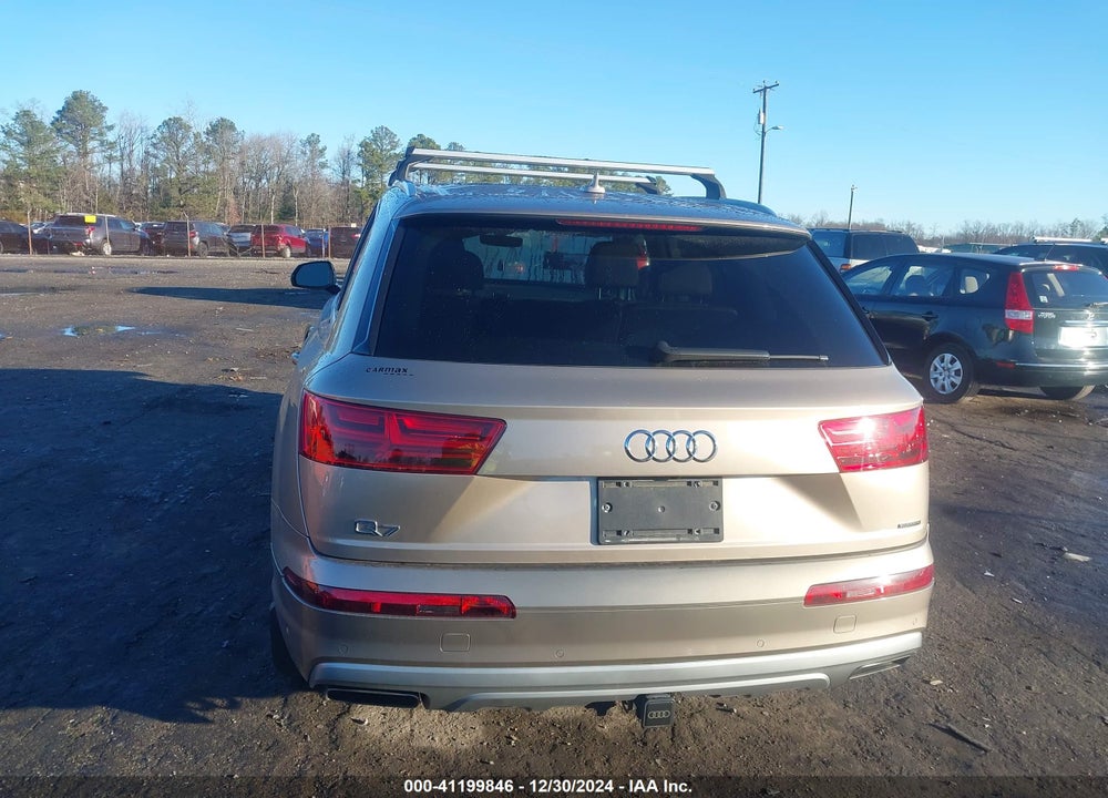 2019 AUDI Q7 55 PREMIUM/55 SE PREMIUM VIN: WA1LAAF77KD036651