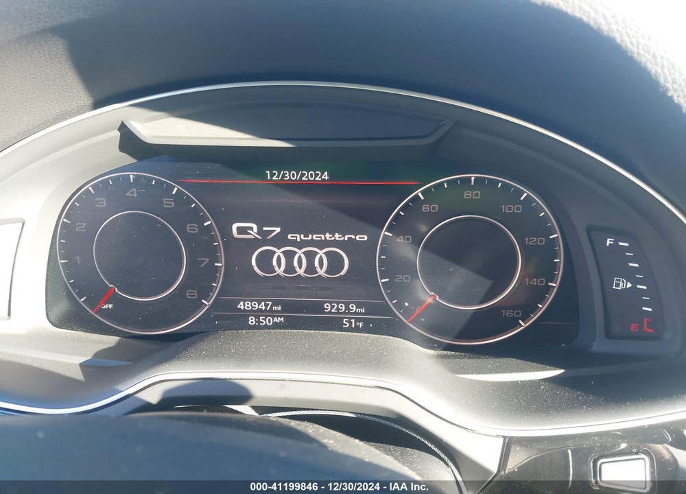 2019 AUDI Q7 55 PREMIUM/55 SE PREMIUM VIN: WA1LAAF77KD036651