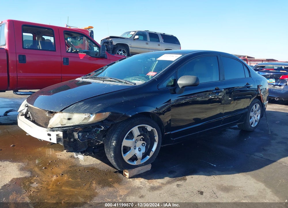 2010 HONDA CIVIC LX VIN: 19XFA1F50AE051197
