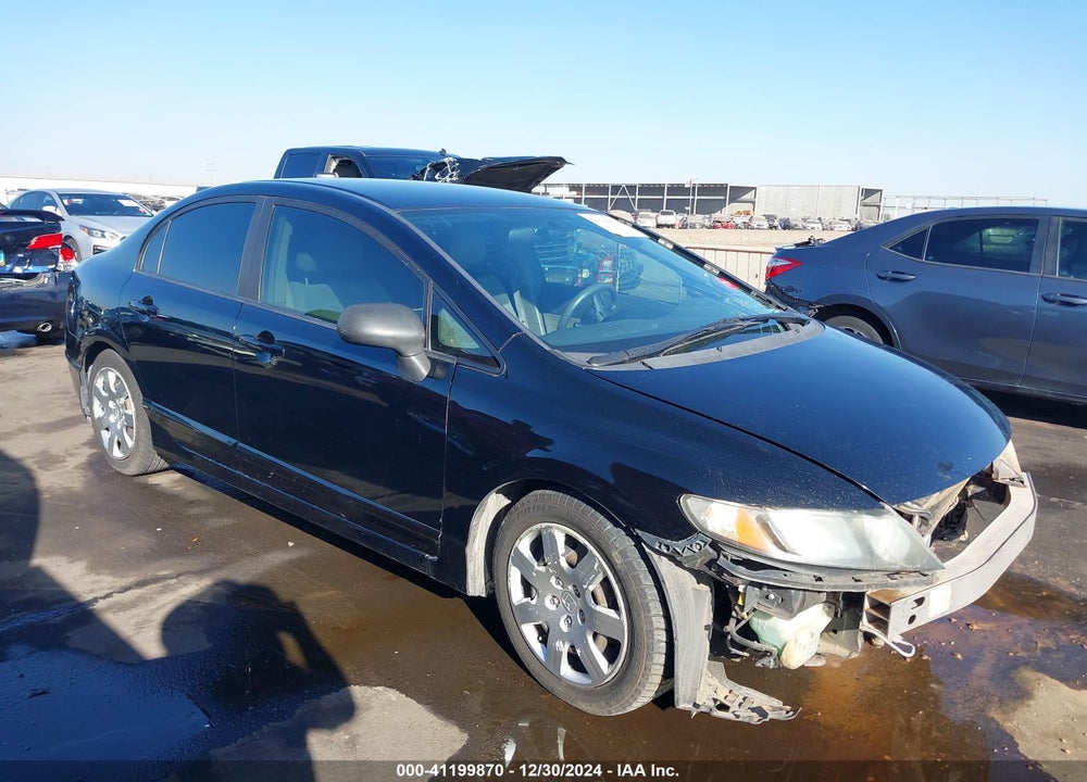 2010 HONDA CIVIC LX VIN: 19XFA1F50AE051197