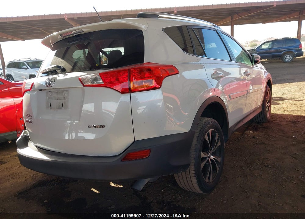 2015 TOYOTA RAV4 LIMITED VIN: 2T3YFREV3FW208193
