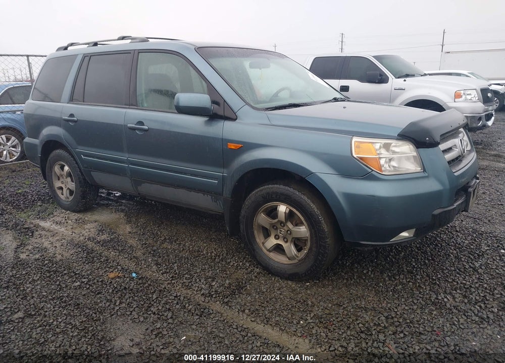 2006 HONDA PILOT EX-L VIN: 2HKYF18746H510839