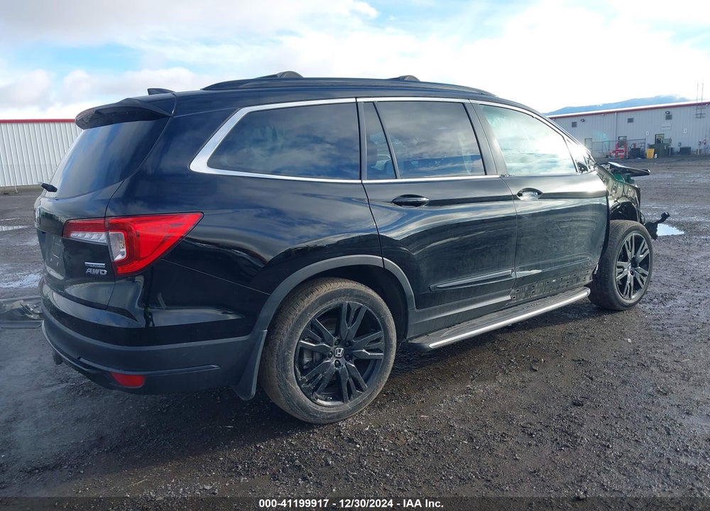 2022 HONDA PILOT AWD SPECIAL EDITION VIN: 5FNYF6H28NB067898