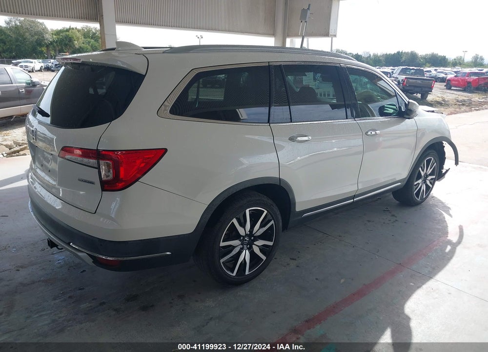 2019 HONDA PILOT TOURING VIN: 5FNYF5H95KB000484
