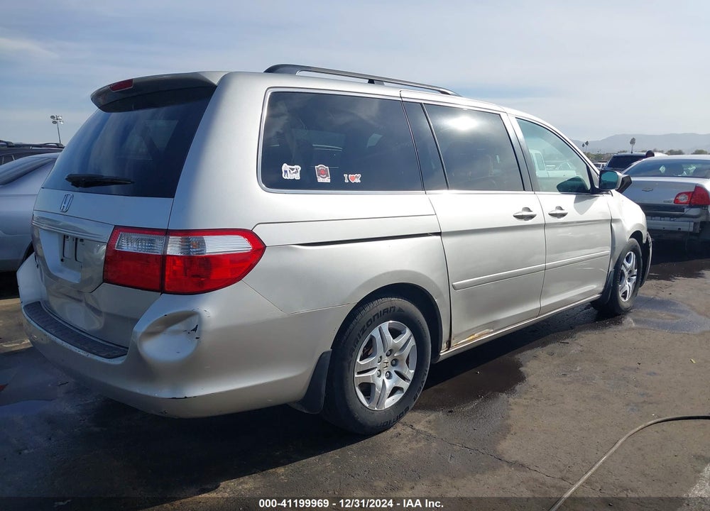 2007 HONDA ODYSSEY EX-L VIN: 5FNRL38687B459569
