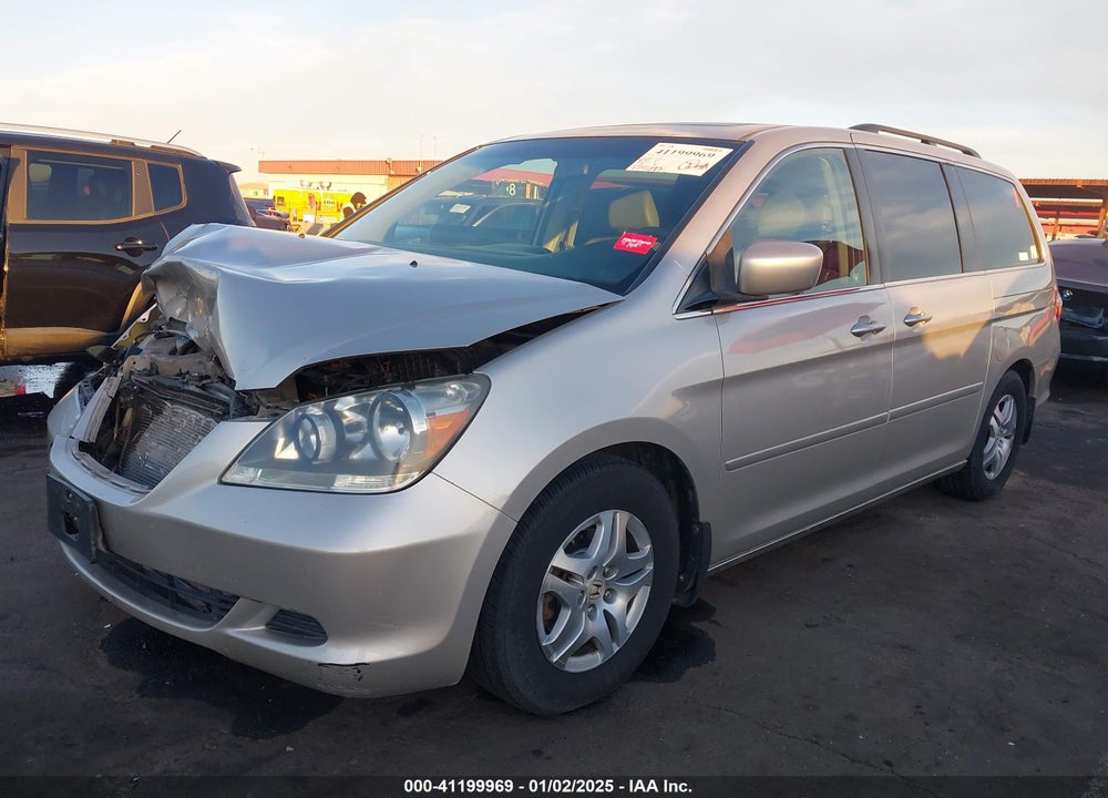2007 HONDA ODYSSEY EX-L VIN: 5FNRL38687B459569