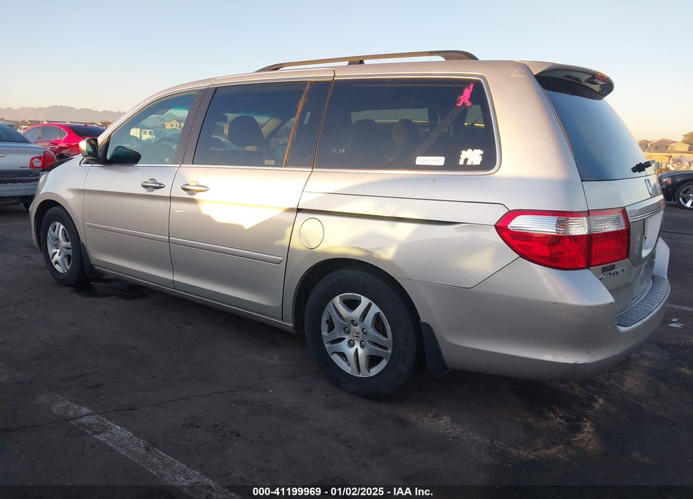 2007 HONDA ODYSSEY EX-L VIN: 5FNRL38687B459569