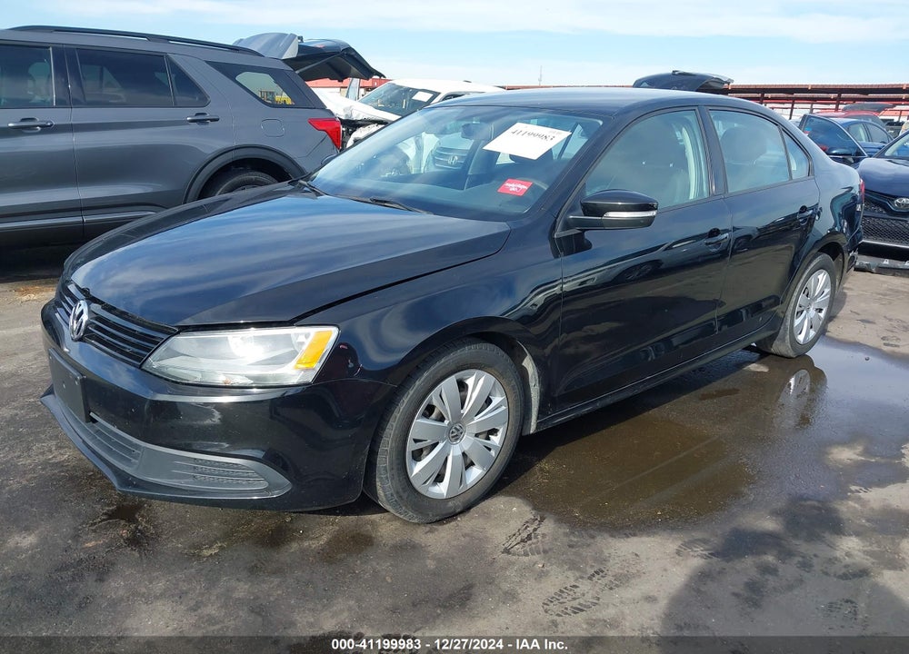 2014 VOLKSWAGEN JETTA 1.8T SE VIN: 3VWD17AJXEM400812