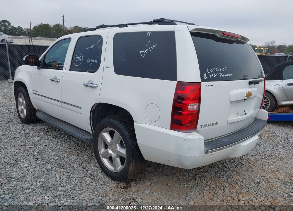 2013 CHEVROLET TAHOE LTZ VIN: 1GNSKCE06DR320056