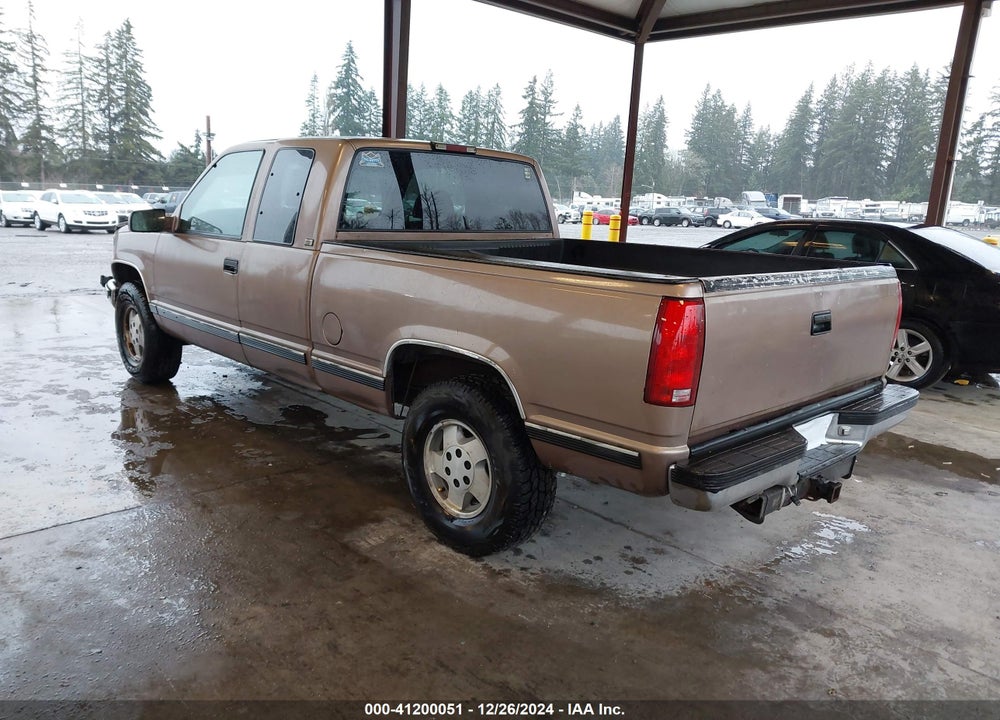 1995 CHEVROLET GMT-400 K1500 VIN: 2GCEK19K9S1231397