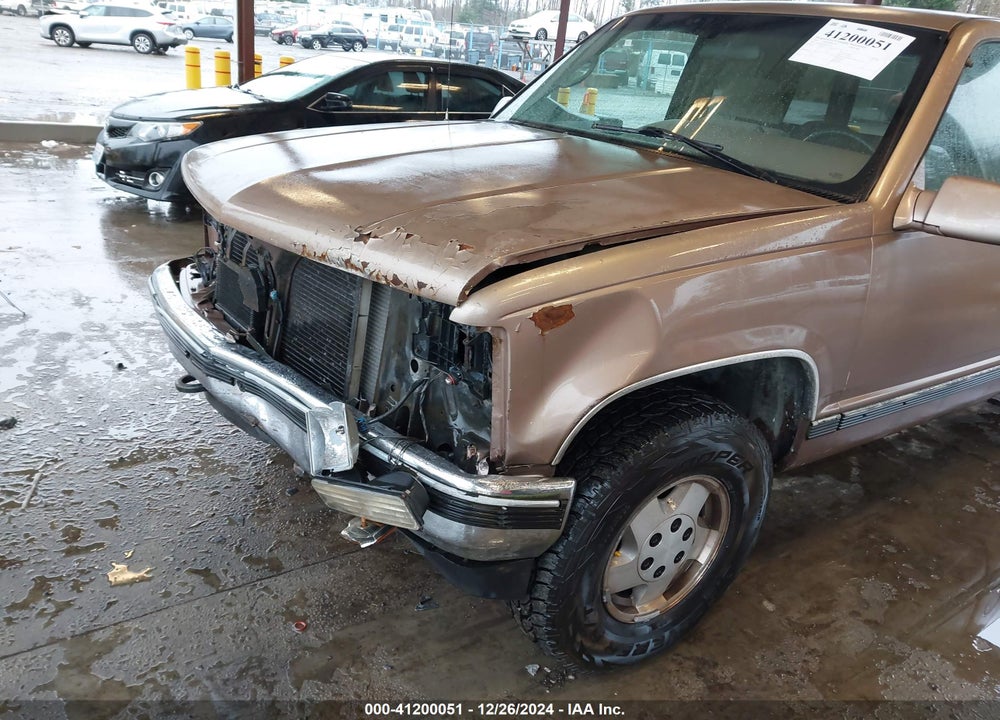 1995 CHEVROLET GMT-400 K1500 VIN: 2GCEK19K9S1231397