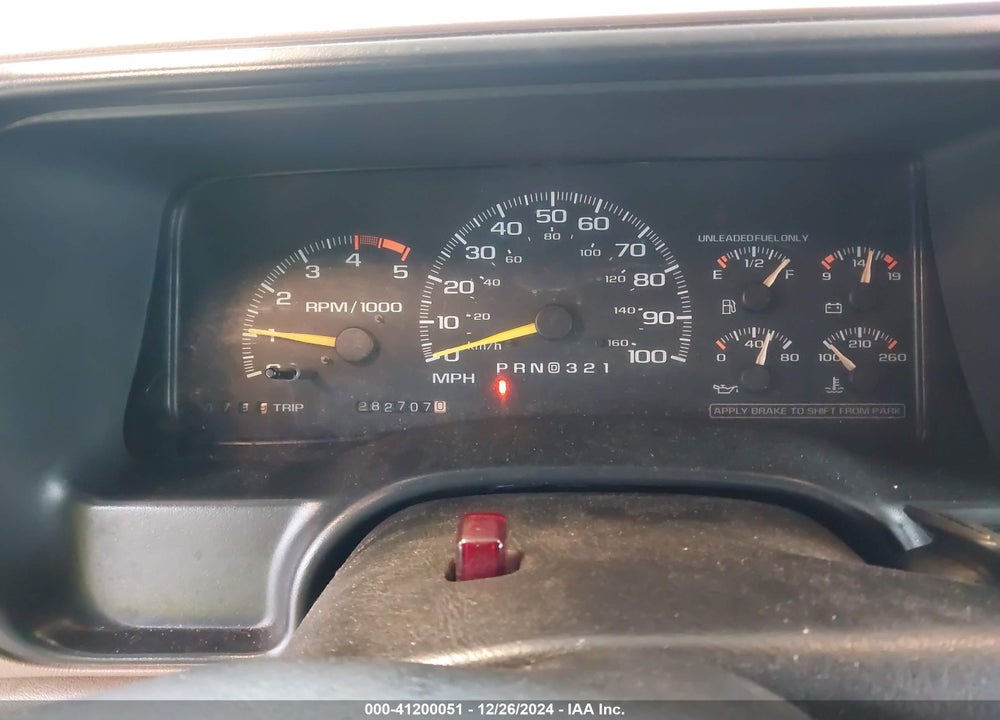 1995 CHEVROLET GMT-400 K1500 VIN: 2GCEK19K9S1231397