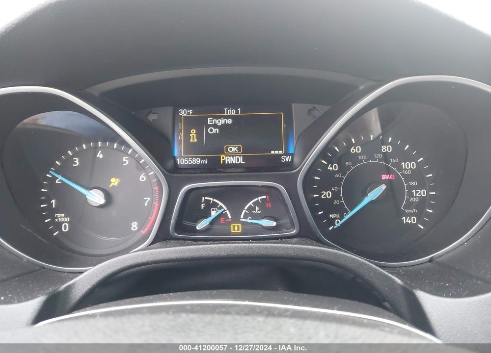 2017 FORD FOCUS VIN: 1FADP3F23HL300025