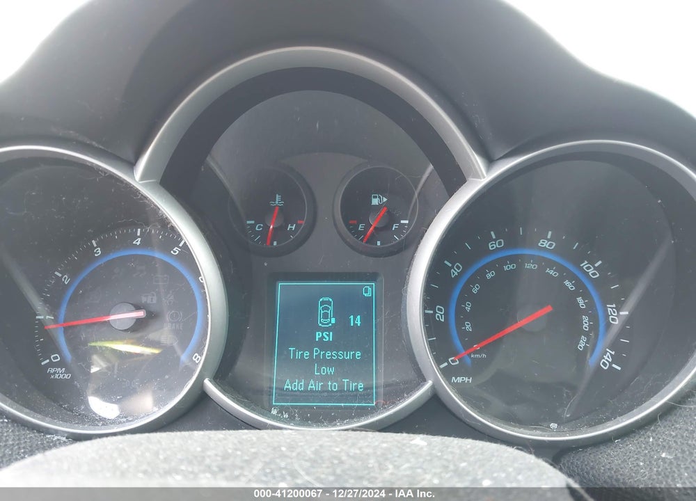 2015 CHEVROLET CRUZE VIN: 1G1PE5SB8F7231622