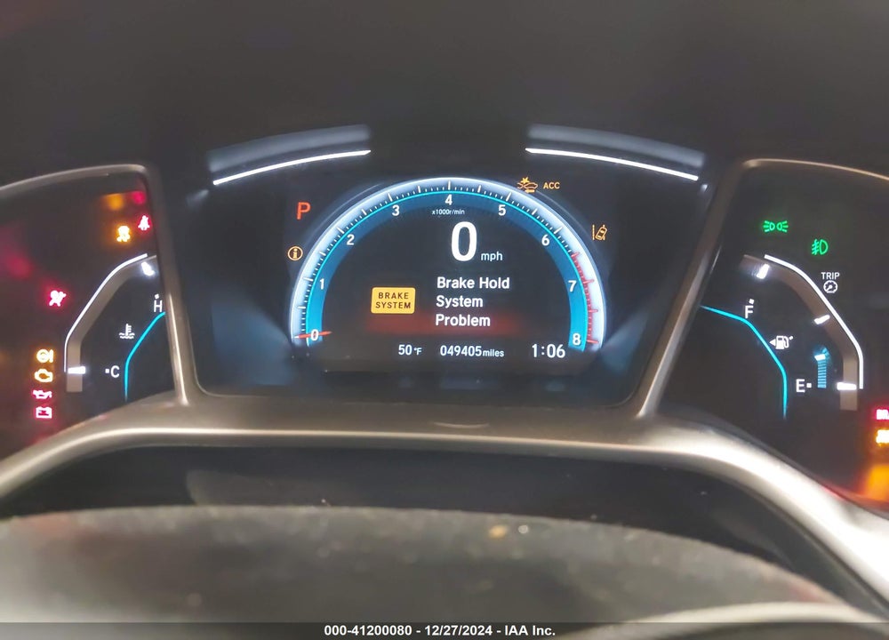 2019 HONDA CIVIC VIN: 2HGFC1F36KH651044