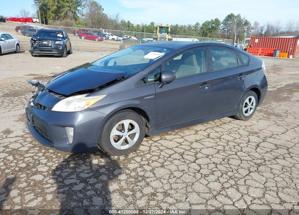 2013 TOYOTA PRIUS TWO VIN: JTDKN3DU4D5659233