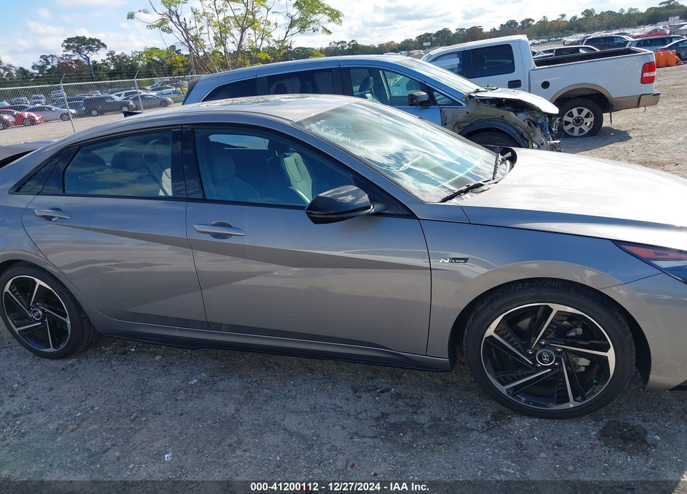 2022 HYUNDAI ELANTRA N LINE VIN: KMHLR4AF7NU355823
