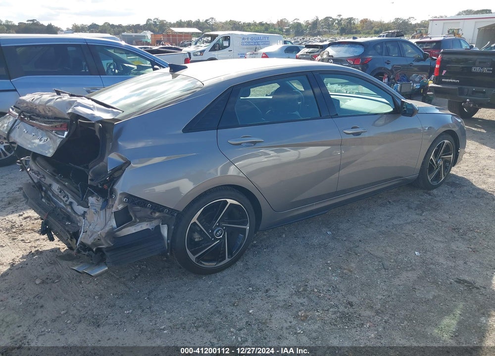 2022 HYUNDAI ELANTRA N LINE VIN: KMHLR4AF7NU355823