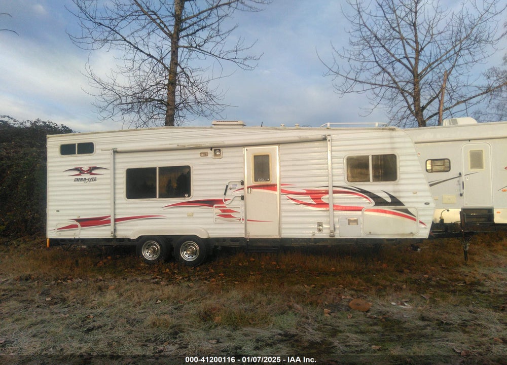 2008 EXTREME RVS MEGA-LITE SUT TOY HAULER SERIES VIN: 5XT25ST2582102597