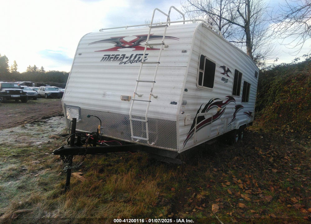 2008 EXTREME RVS MEGA-LITE SUT TOY HAULER SERIES VIN: 5XT25ST2582102597