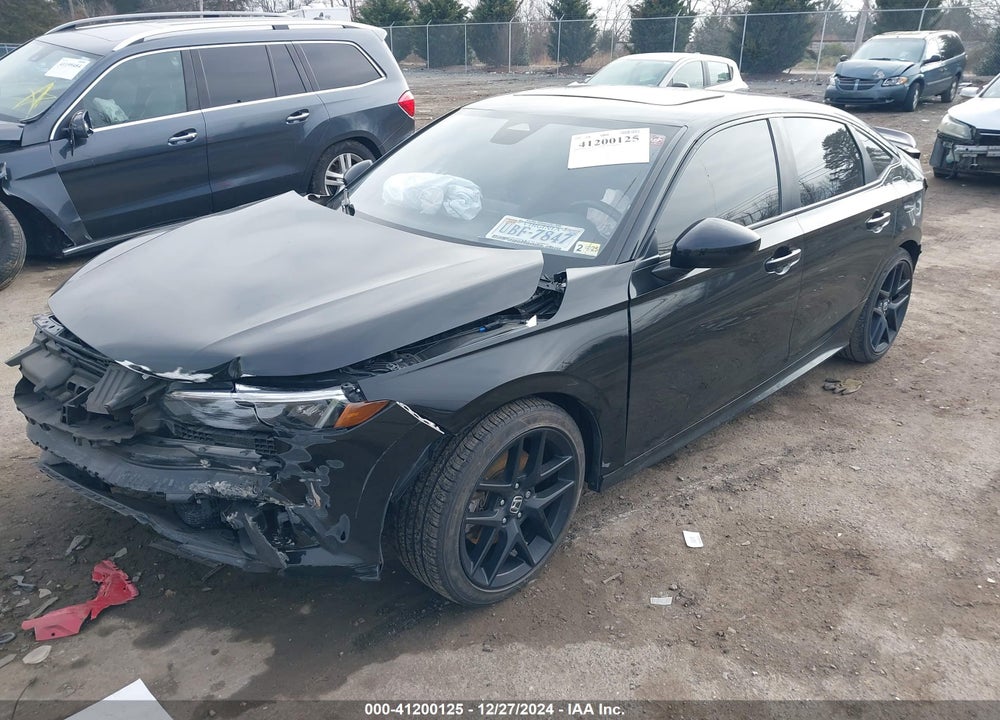 2022 HONDA CIVIC VIN: 2HGFE1E51NH470385