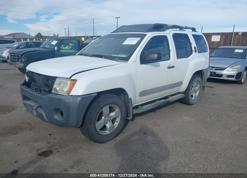 2005 NISSAN XTERRA SE VIN: 5N1AN08W85C642899