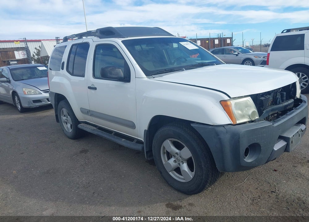2005 NISSAN XTERRA SE VIN: 5N1AN08W85C642899
