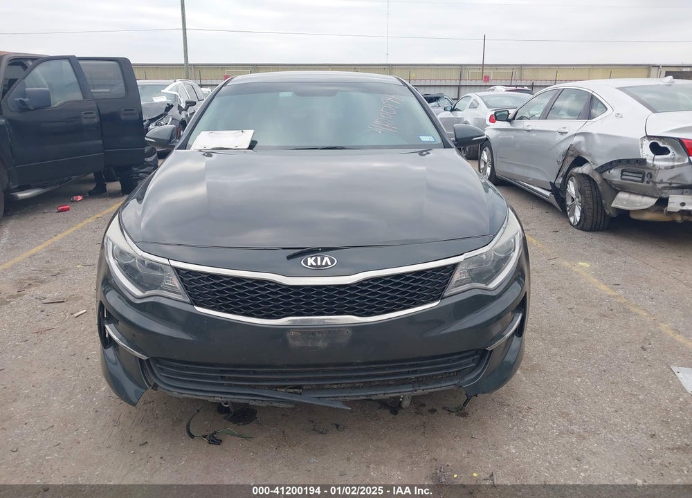 2016 KIA OPTIMA VIN: 5XXGT4L30GG081657