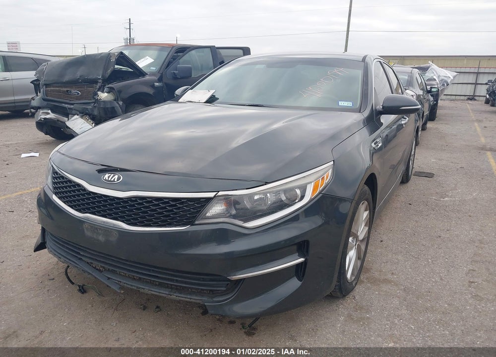2016 KIA OPTIMA VIN: 5XXGT4L30GG081657