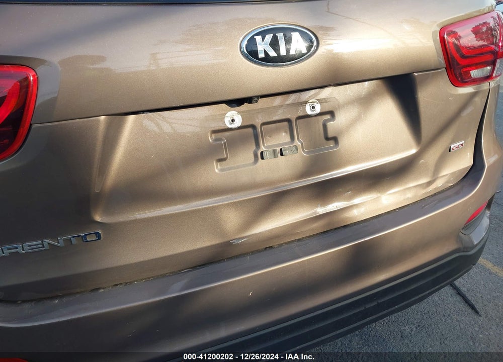 2020 KIA SORENTO 2.4L LX VIN: 5XYPG4A3XLG650494