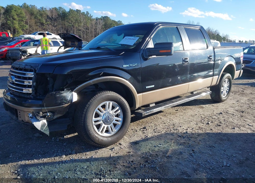 2014 FORD F-150 LARIAT VIN: 1FTFW1ET8EKD09227
