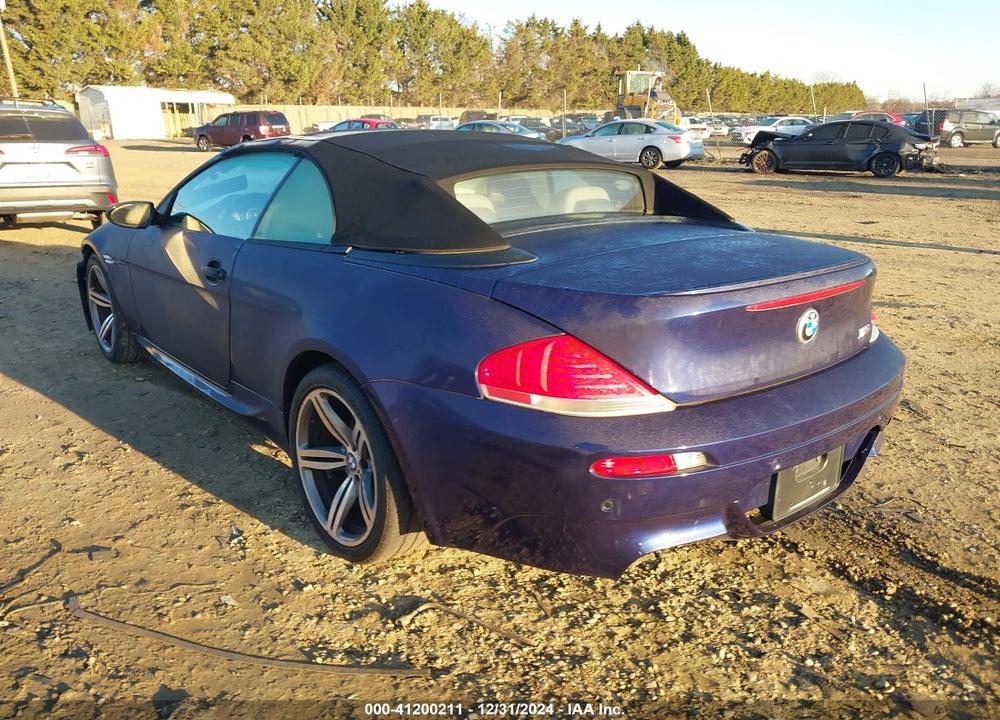 2007 BMW M6 VIN: WBSEK93517CY78680