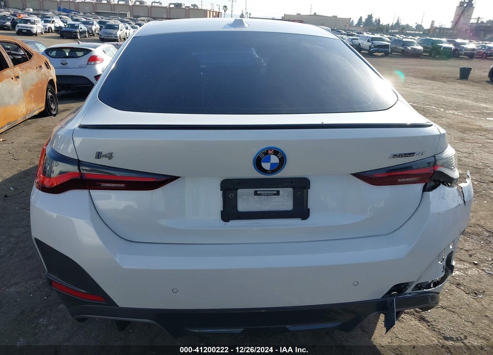 2023 BMW I4 EDRIVE40 VIN: WBY73AW01PFN81324