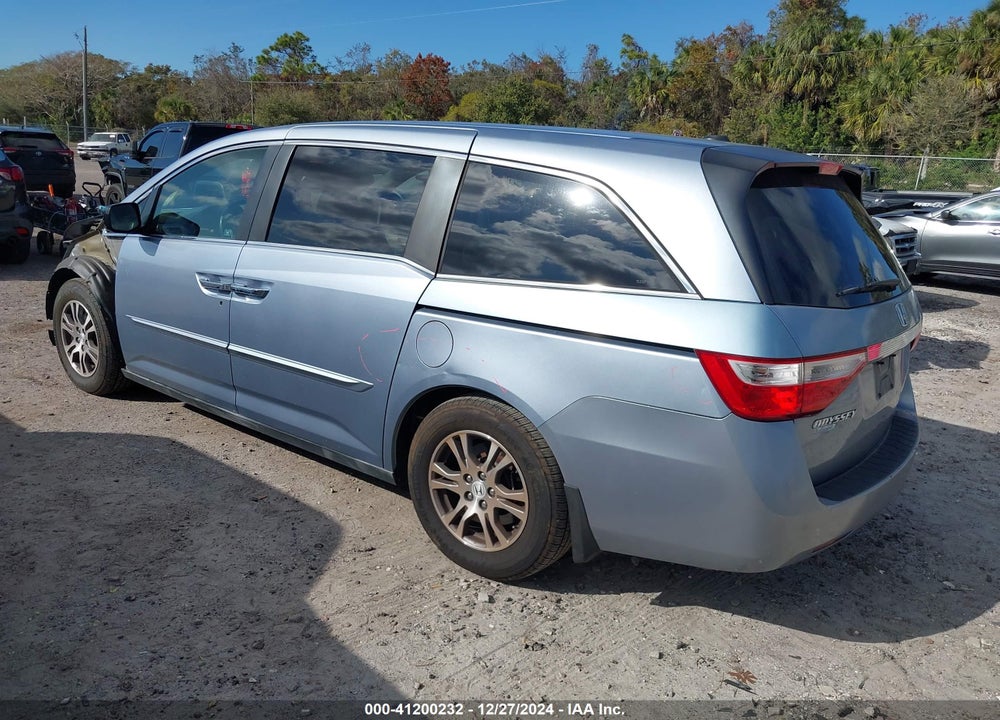 2012 HONDA ODYSSEY EX-L VIN: 5FNRL5H65CB036177