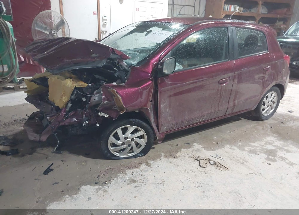 2017 MITSUBISHI MIRAGE SE VIN: ML32A4HJ5HH009934