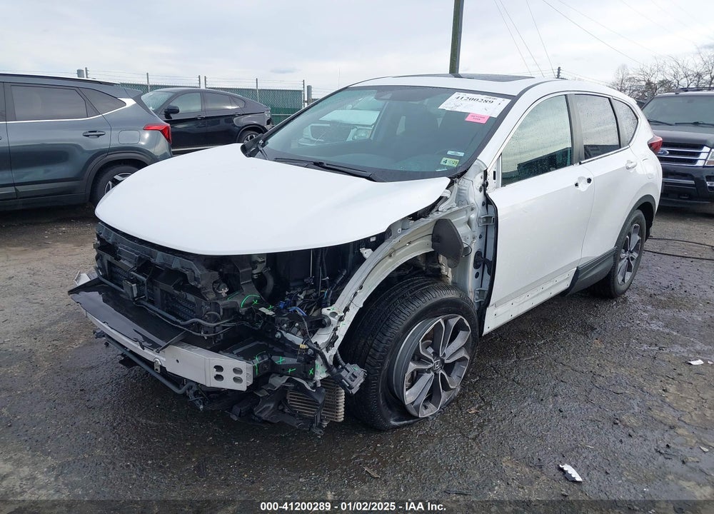 2022 HONDA CR-V HYBRID EX-L VIN: 5J6RT6H86NL022032