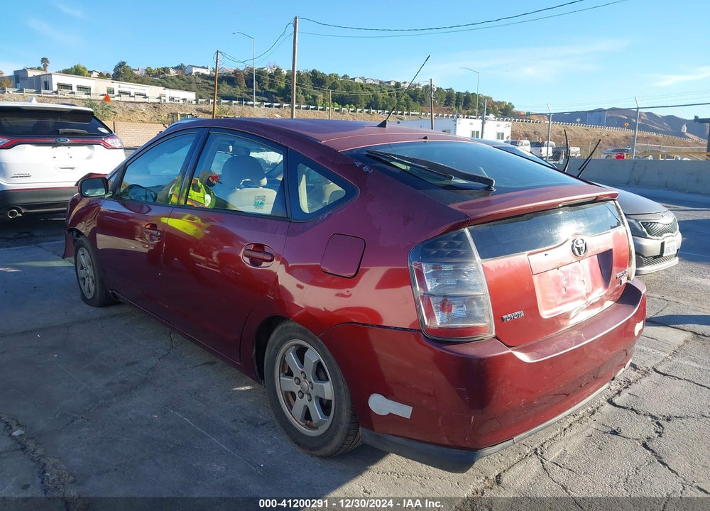 2005 TOYOTA PRIUS VIN: JTDKB20U357029444