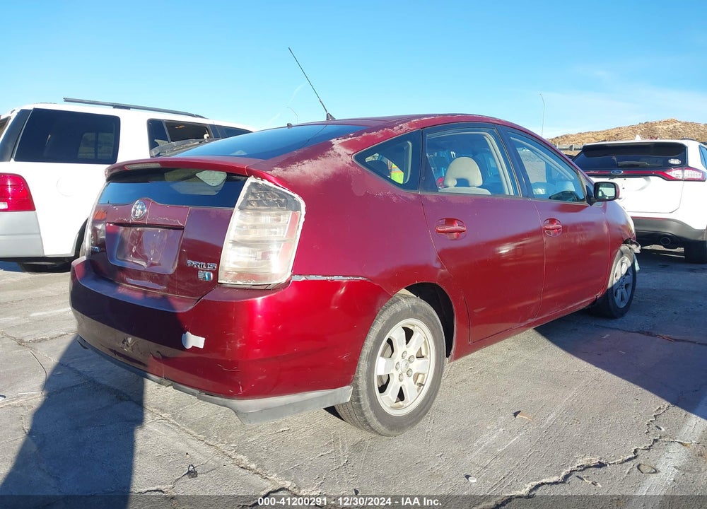 2005 TOYOTA PRIUS VIN: JTDKB20U357029444