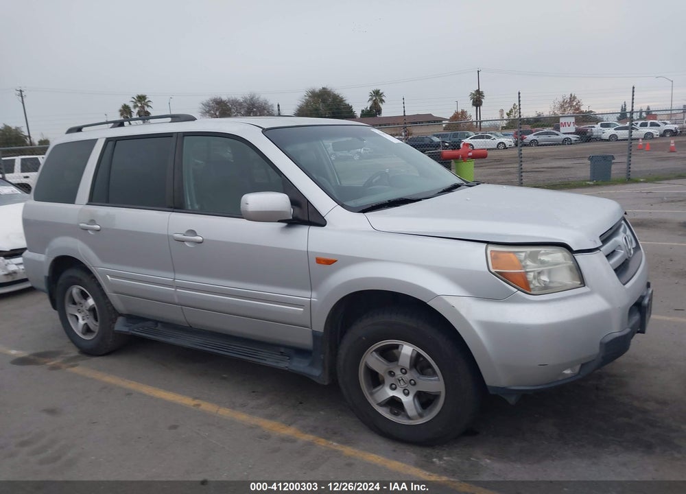 2006 HONDA PILOT EX-L VIN: 2HKYF18696H547392