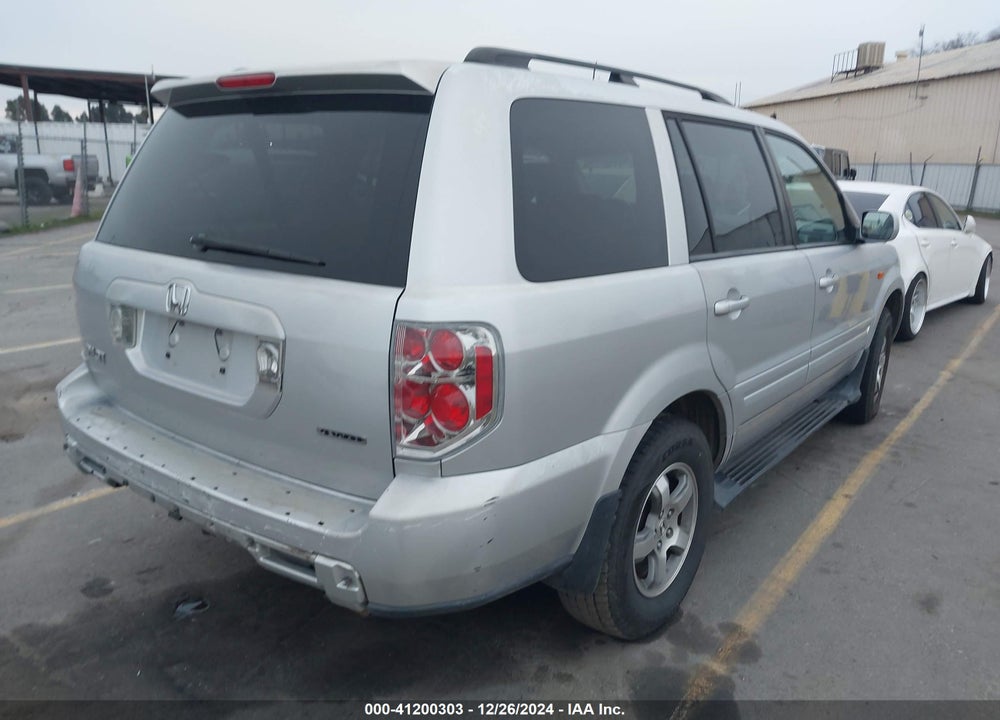 2006 HONDA PILOT EX-L VIN: 2HKYF18696H547392